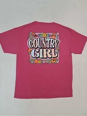 Country Girl Graphic T-Shirt- Women's size LARGE